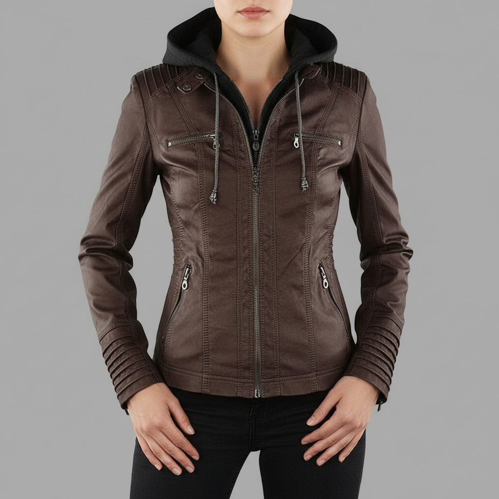 Weatherproof Women's Jacket with Detachable Hood | Women's Coats
