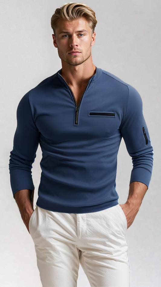 Gents | Quarter-Zip Sweater