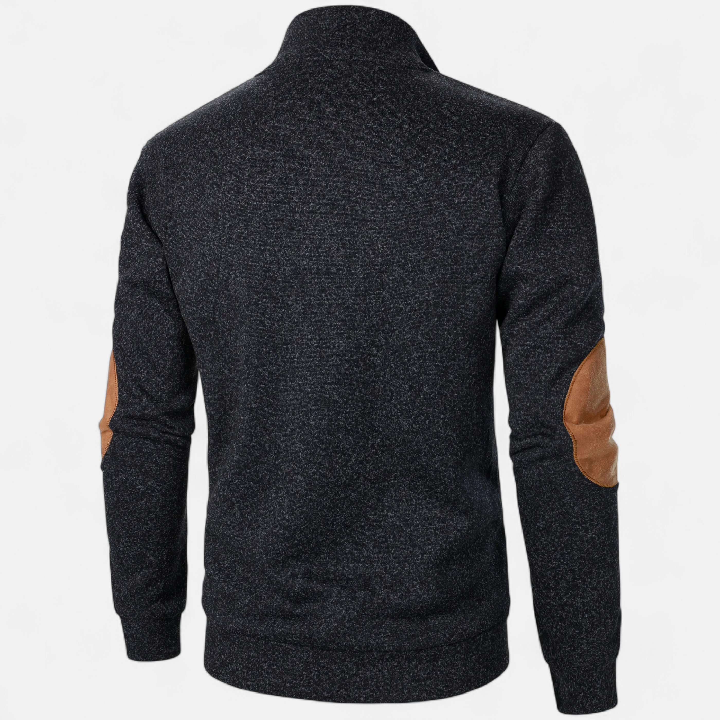 Men’s Knitted Sweater – Stand Collar