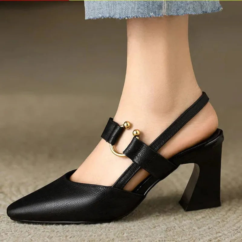 Women’s Heels with Wide Heel Base
