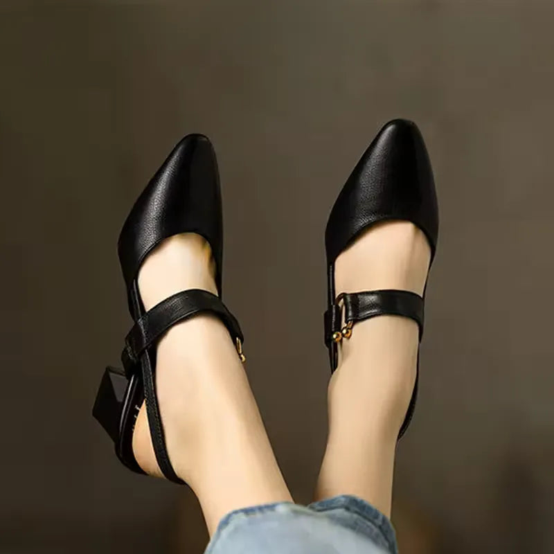 Women’s Heels with Wide Heel Base