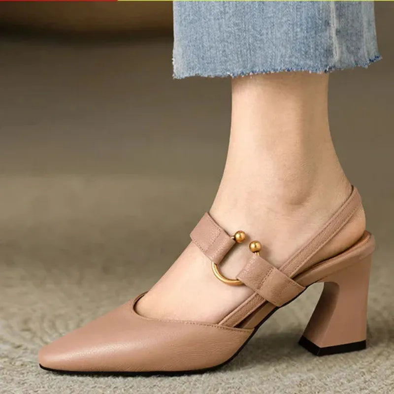 Women’s Heels with Wide Heel Base