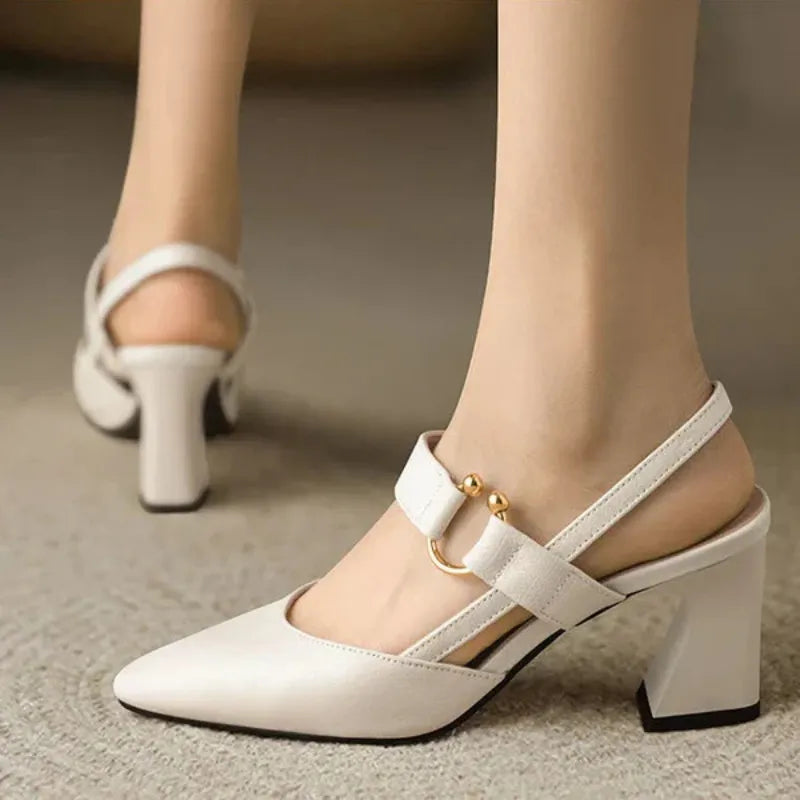 Women’s Heels with Wide Heel Base