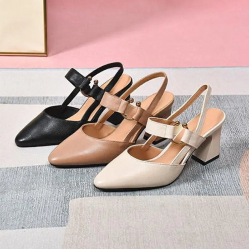 Women’s Heels with Wide Heel Base