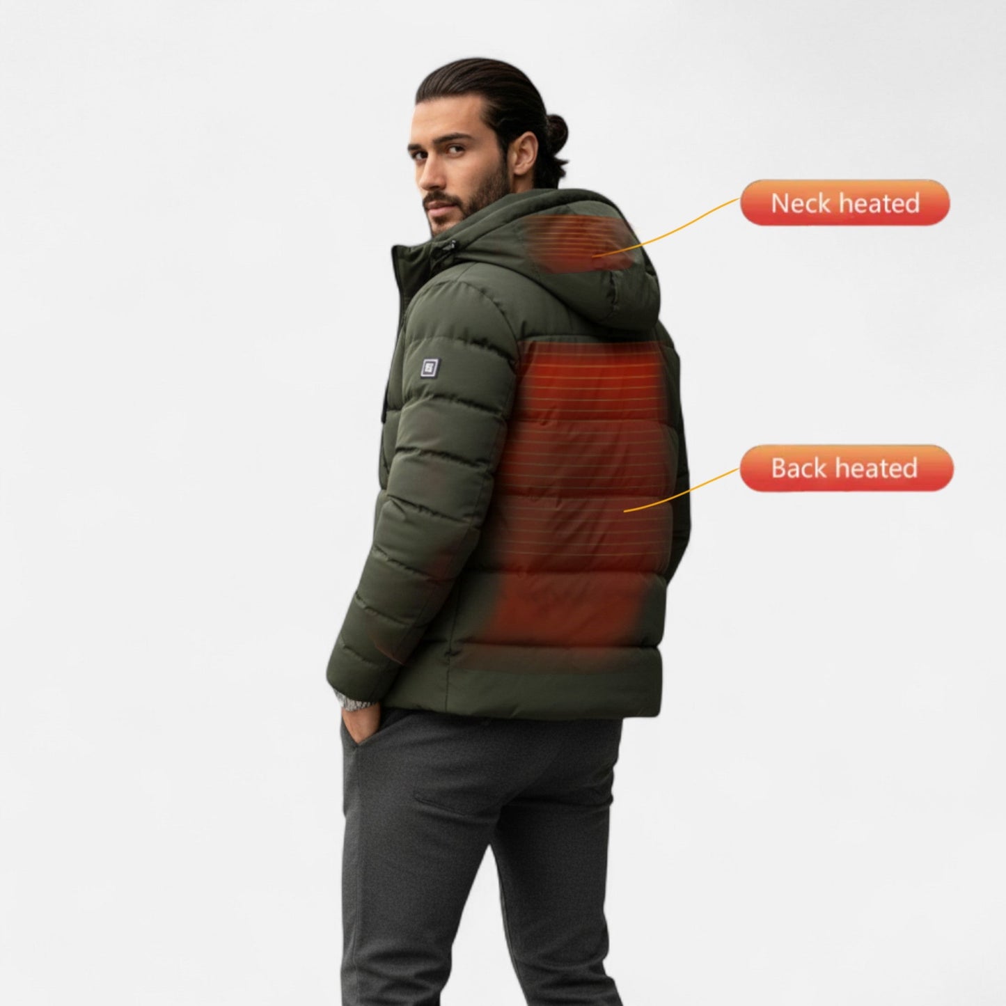 Men’s Heated Winter Jacket