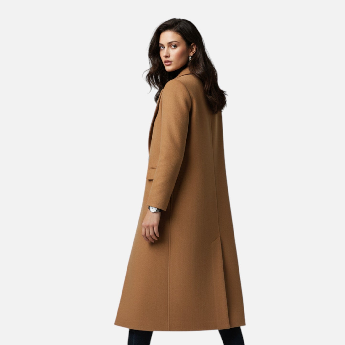Women’s Long Winter Overcoat