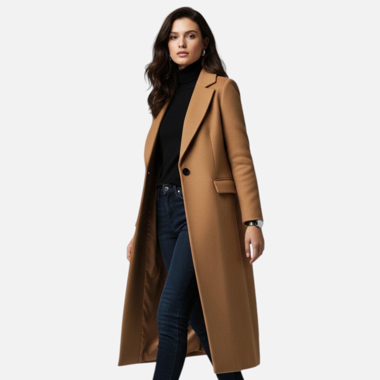 Women’s Long Winter Overcoat