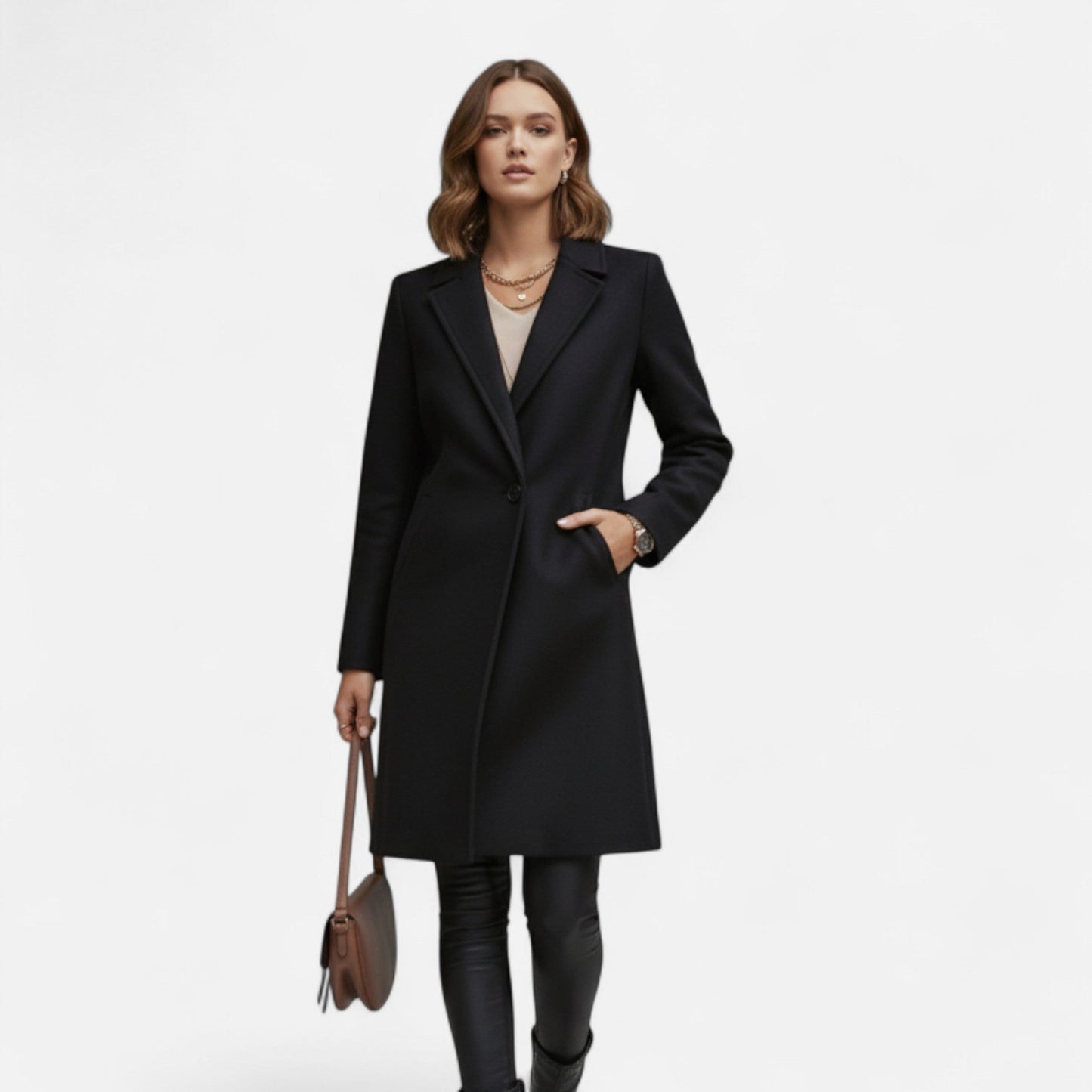Women’s Long Winter Overcoat