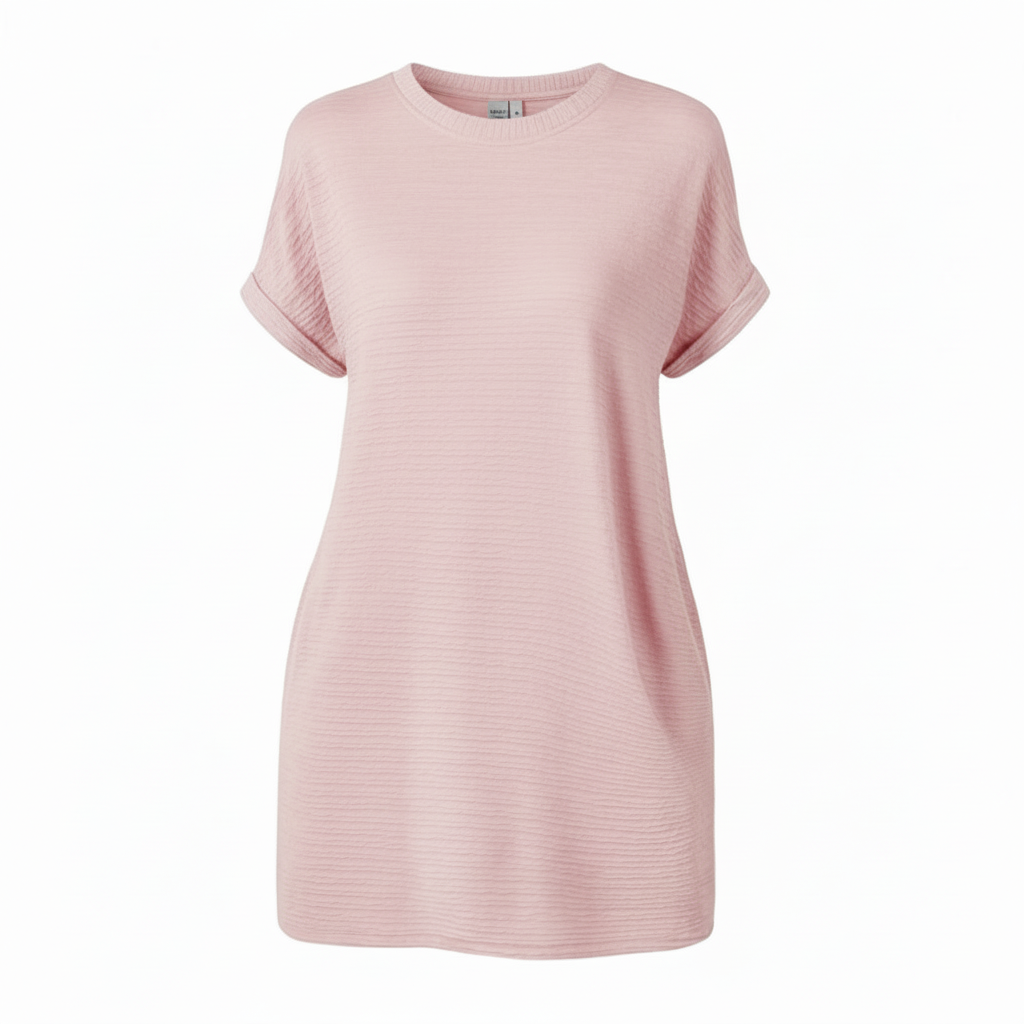 Minimalist Summer Dress | Women's Casual Round Neck Dress