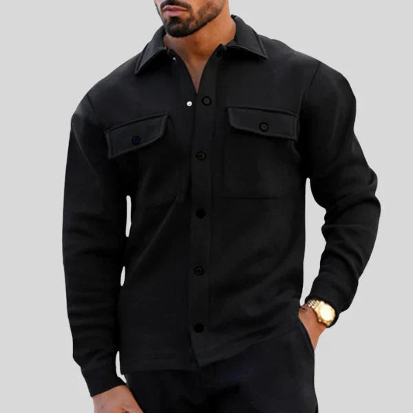 Men’s Button Blazer Jacket