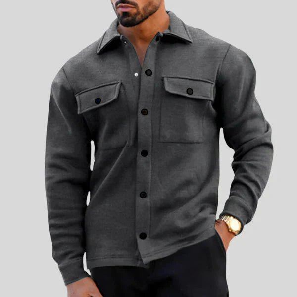 Men’s Button Blazer Jacket