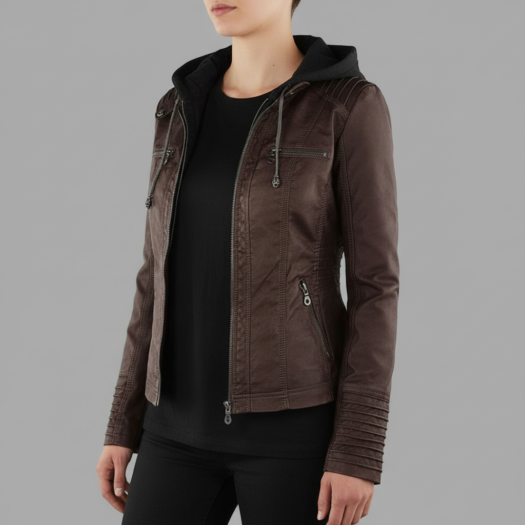 Weatherproof Women's Jacket with Detachable Hood | Women's Coats
