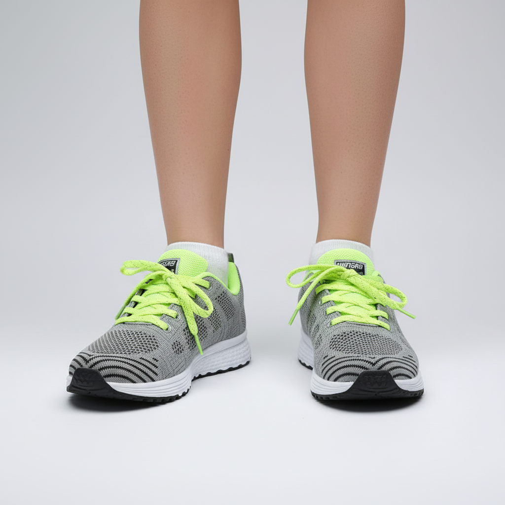 Women's Lightweight Breathable Comfort Sneakers | White Sneakers