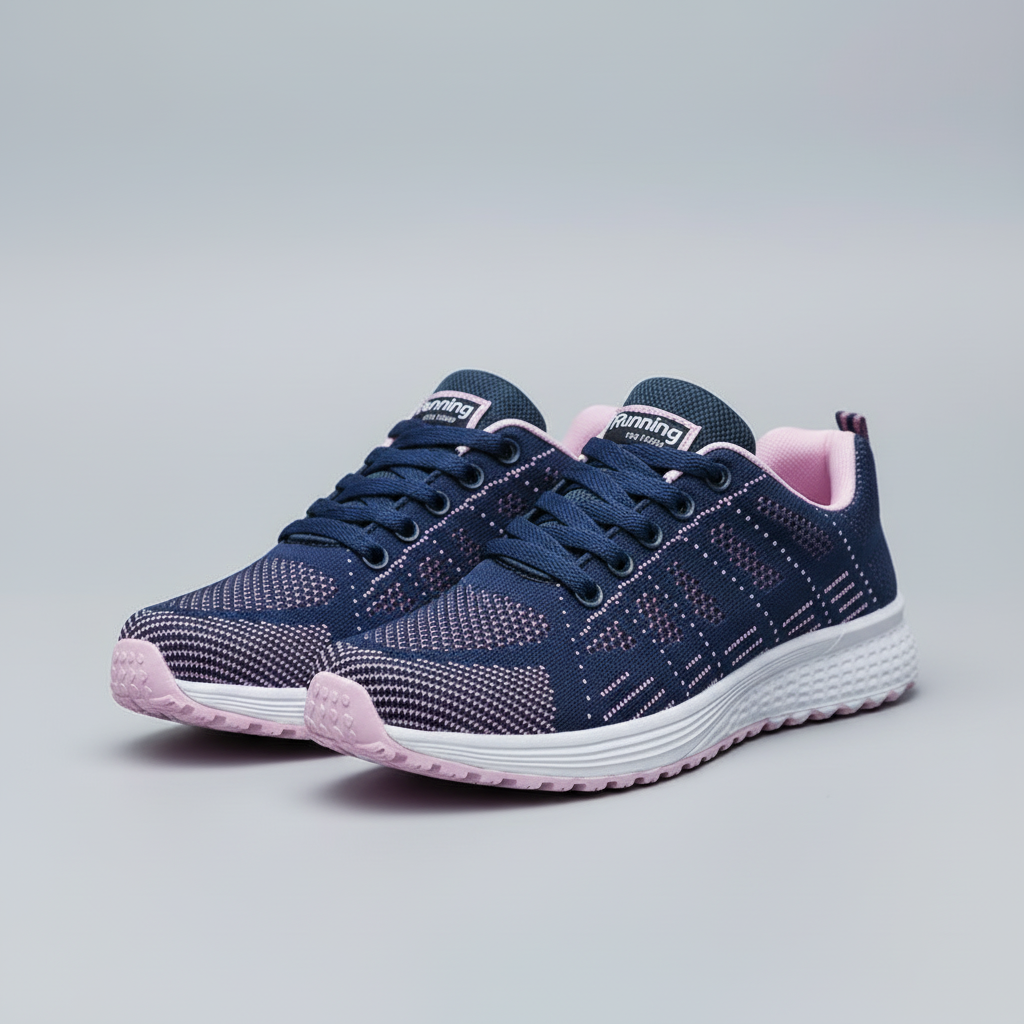 Women's Lightweight Breathable Comfort Sneakers | White Sneakers