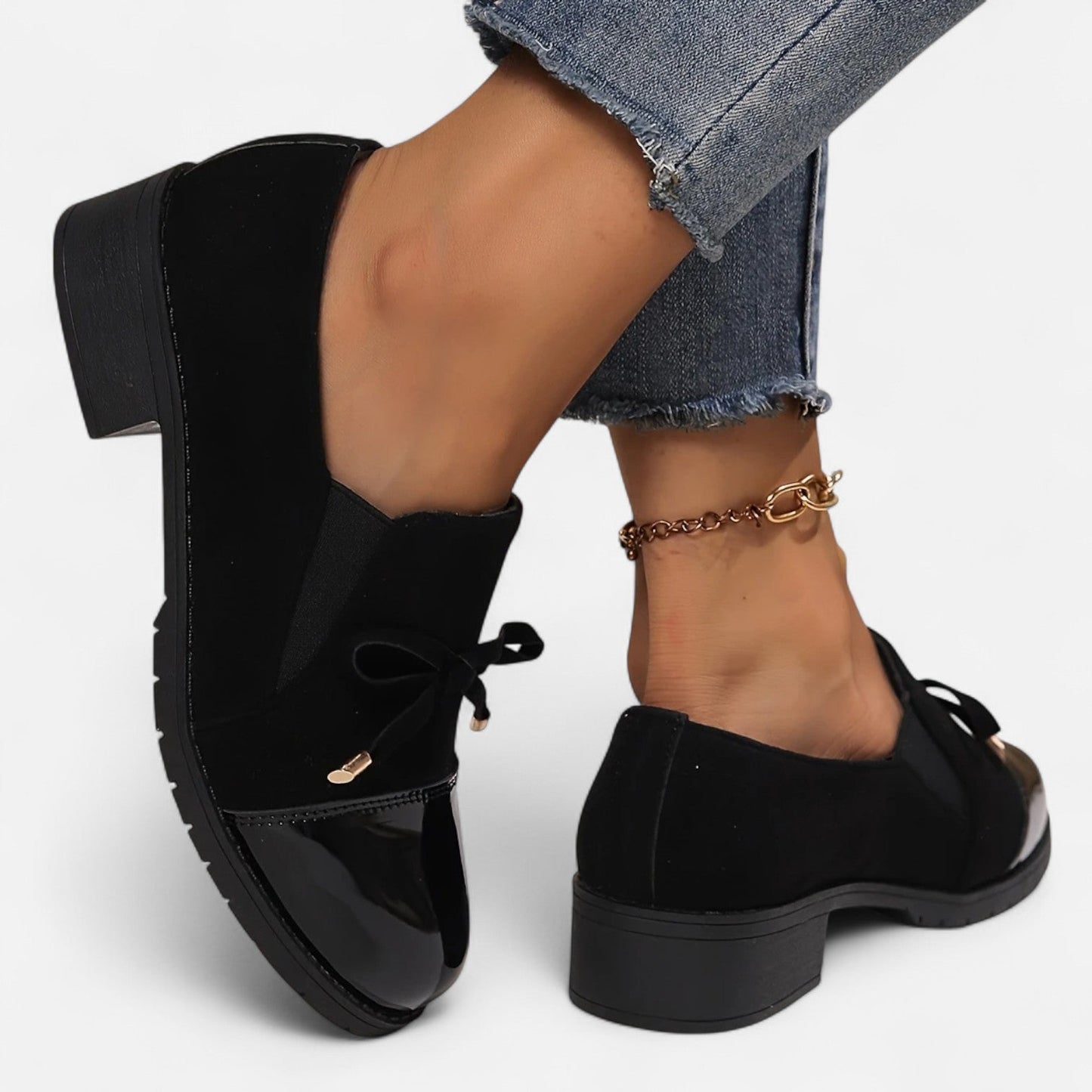 Women’s Retro Bow-Knot Loafers