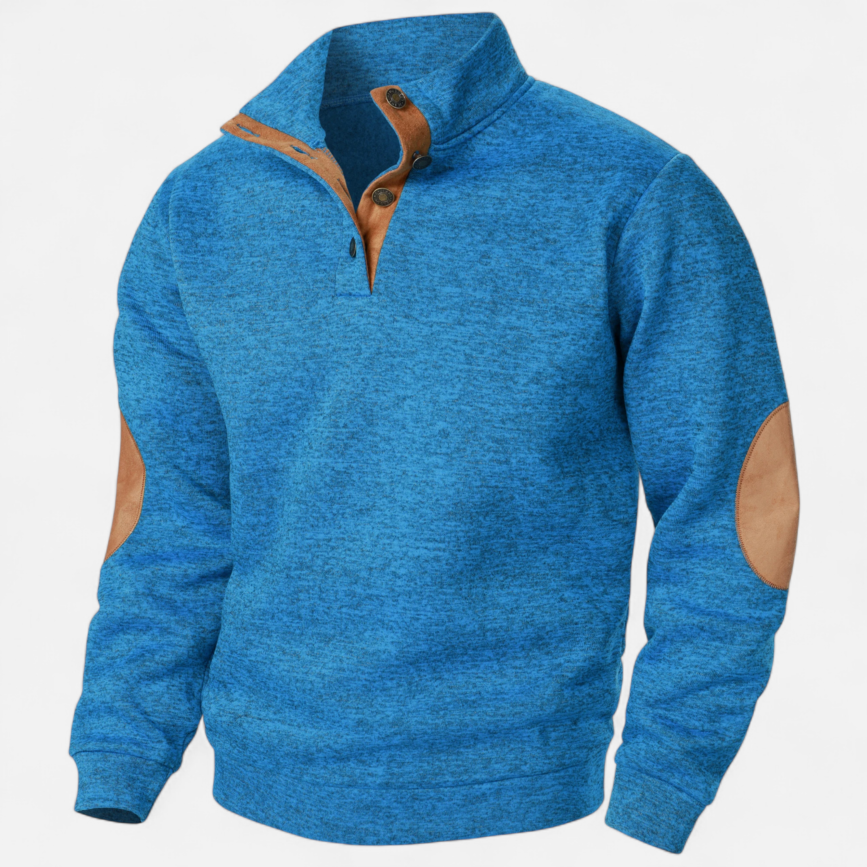 Men’s Knitted Sweater – Stand Collar