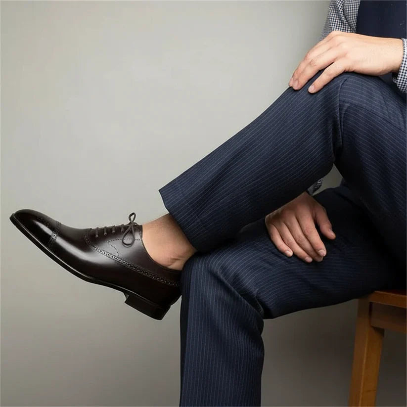 Men’s Oxford Brogue Dress Shoes