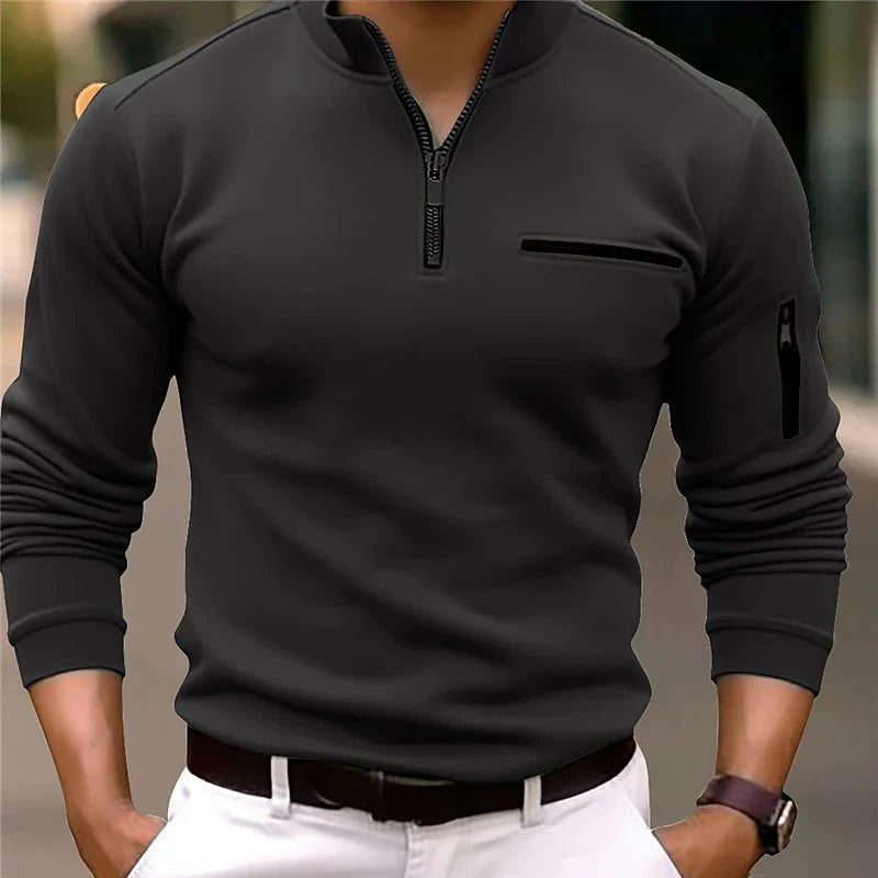 Gents | Quarter-Zip Sweater